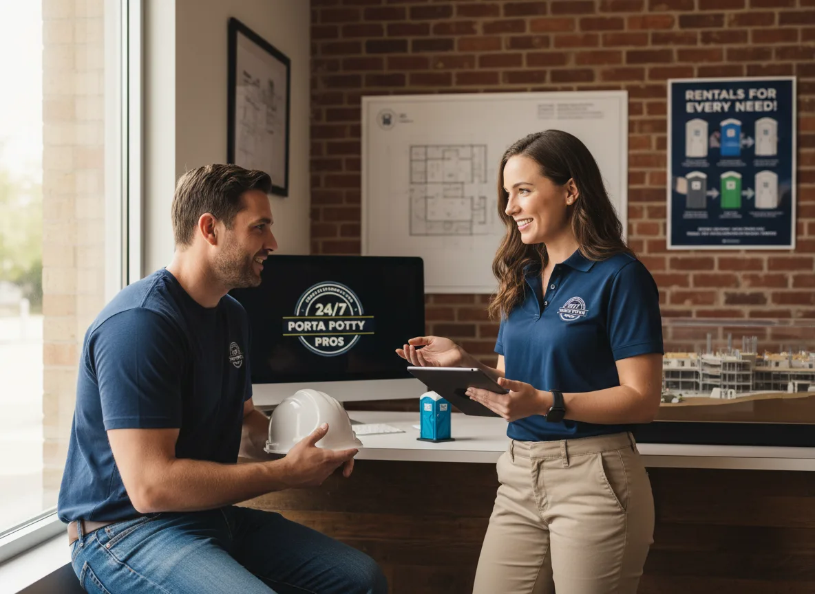 Flushing Toilet Rental Options in North Royalton, OH